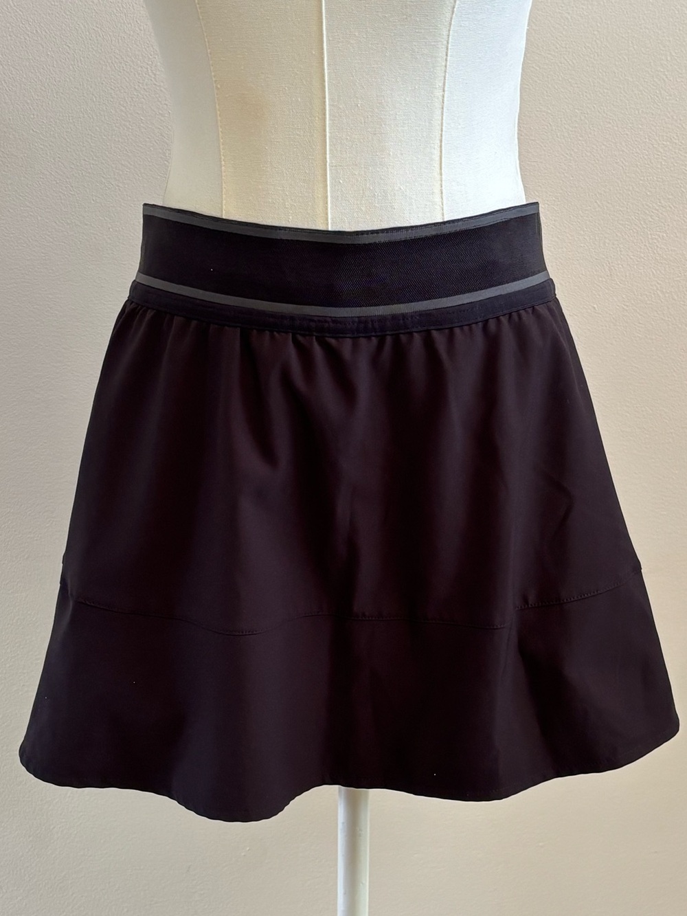 Tasc Black Athletic Tennis Skort Built In Shorts Golf Activewear Medium